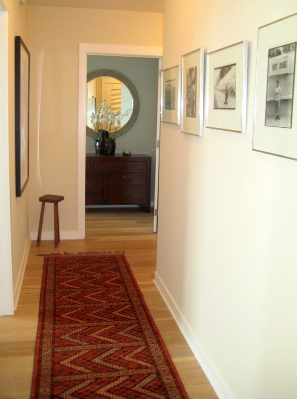 Hallway - contemporary hallway idea in San Francisco