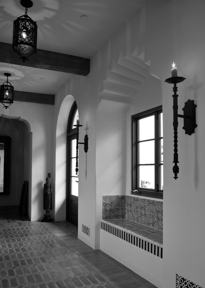 Tuscan hallway photo in Santa Barbara