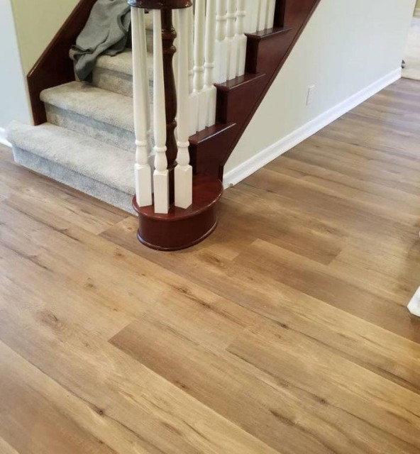 SPC flooring project Modern Staircase Orange County by My Flooring Guy Houzz AU