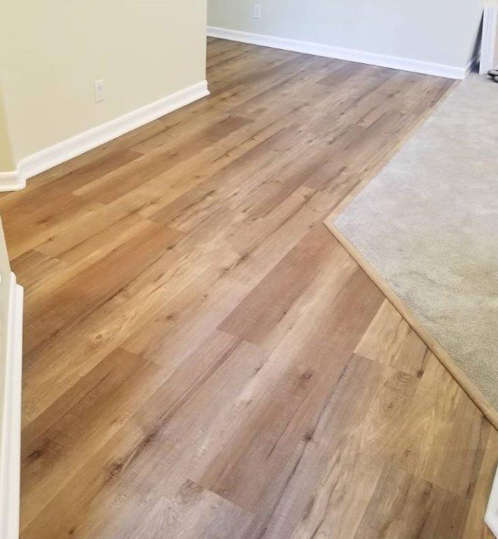 SPC flooring project Modern Hall Orange County by My Flooring