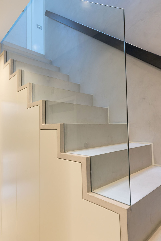 Photo of a small modern staircase in London.