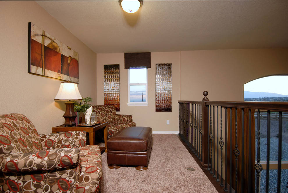 The Burgess Traditional Hall Denver by Saint Aubyn Homes Houzz