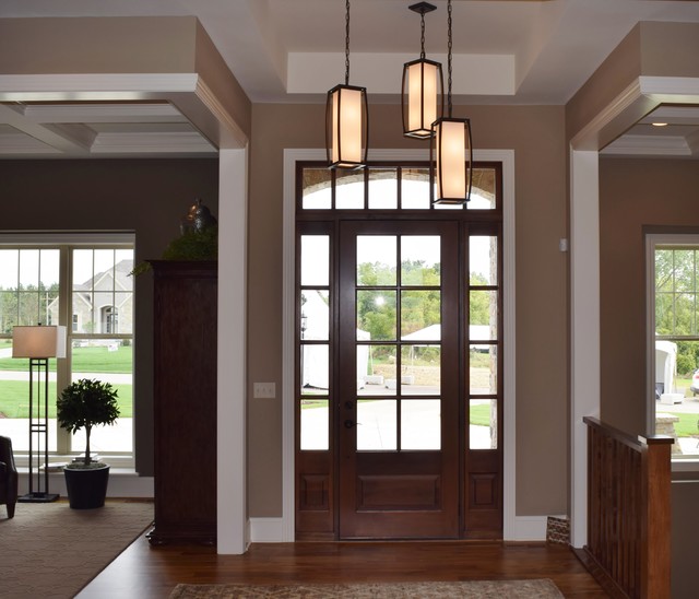 The Meritage Parade of Homes, Woodridge Estates, Delafield Traditional Hallway & Landing