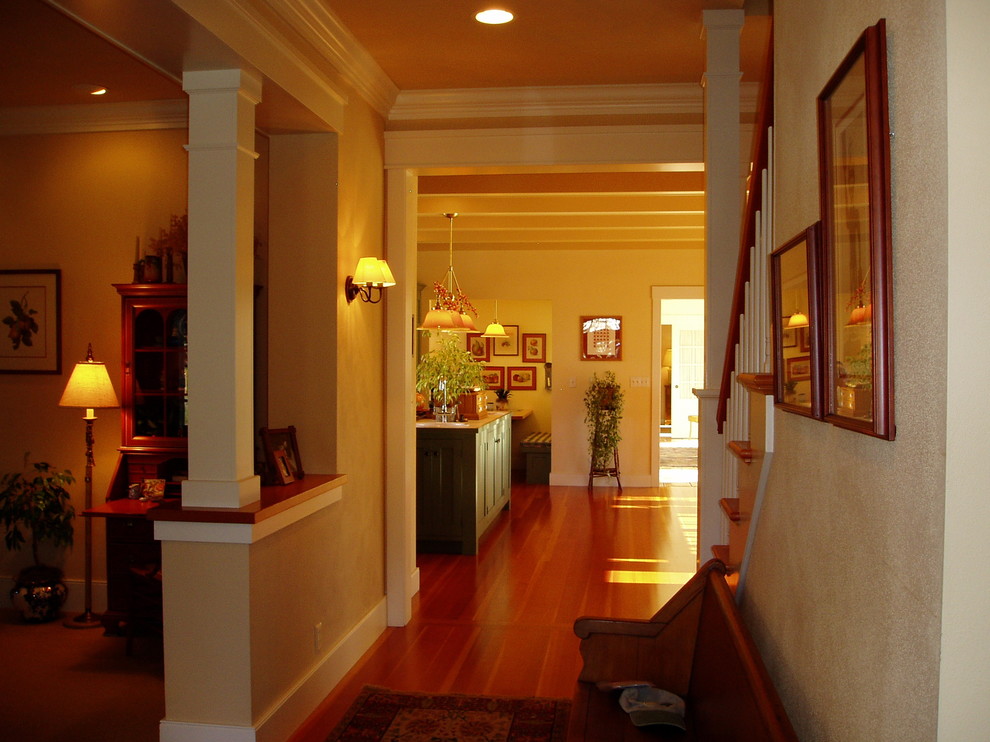 The stair hall Traditional Hall Other by David Edrington