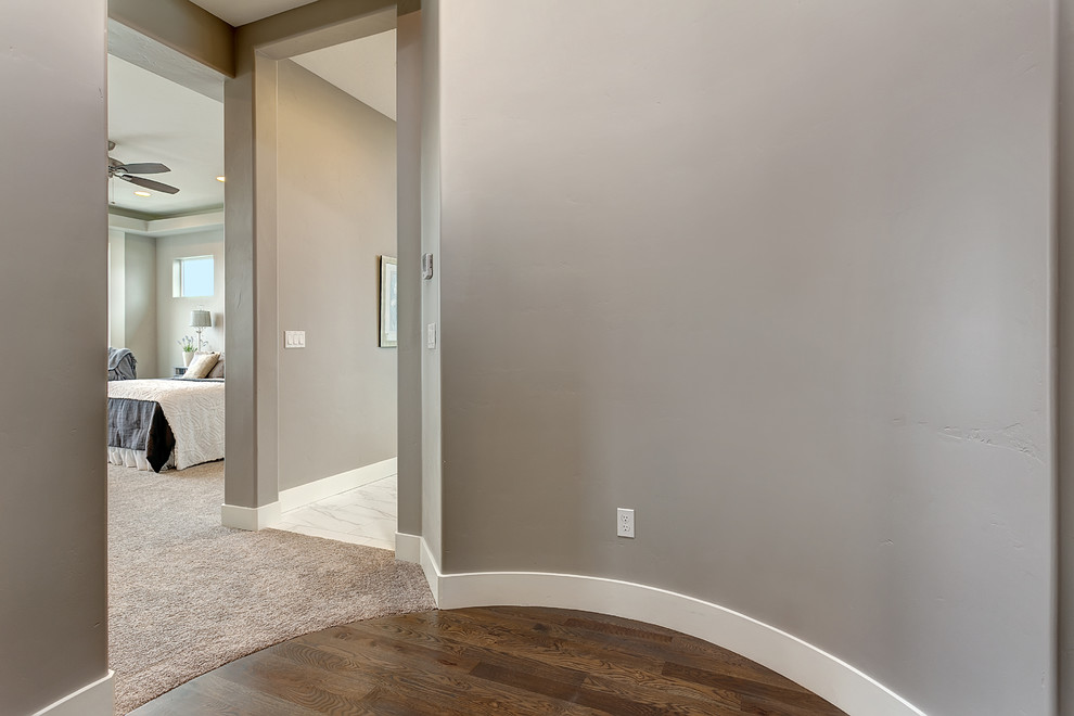 Hallway - craftsman hallway idea in Boise