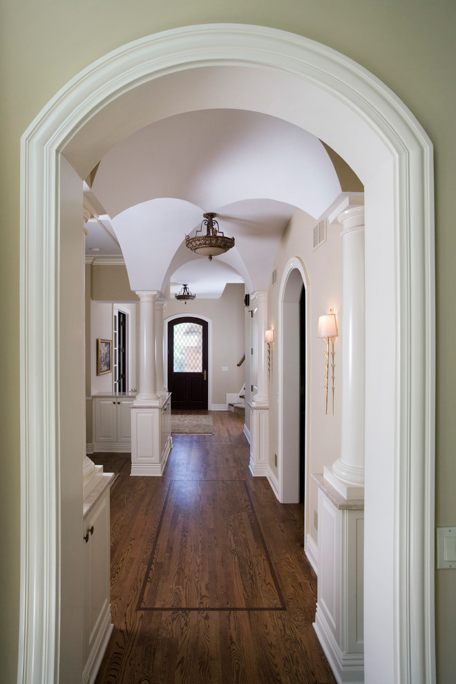 Thickened Cased Arch Opening and Groin Vault Ceiling Details