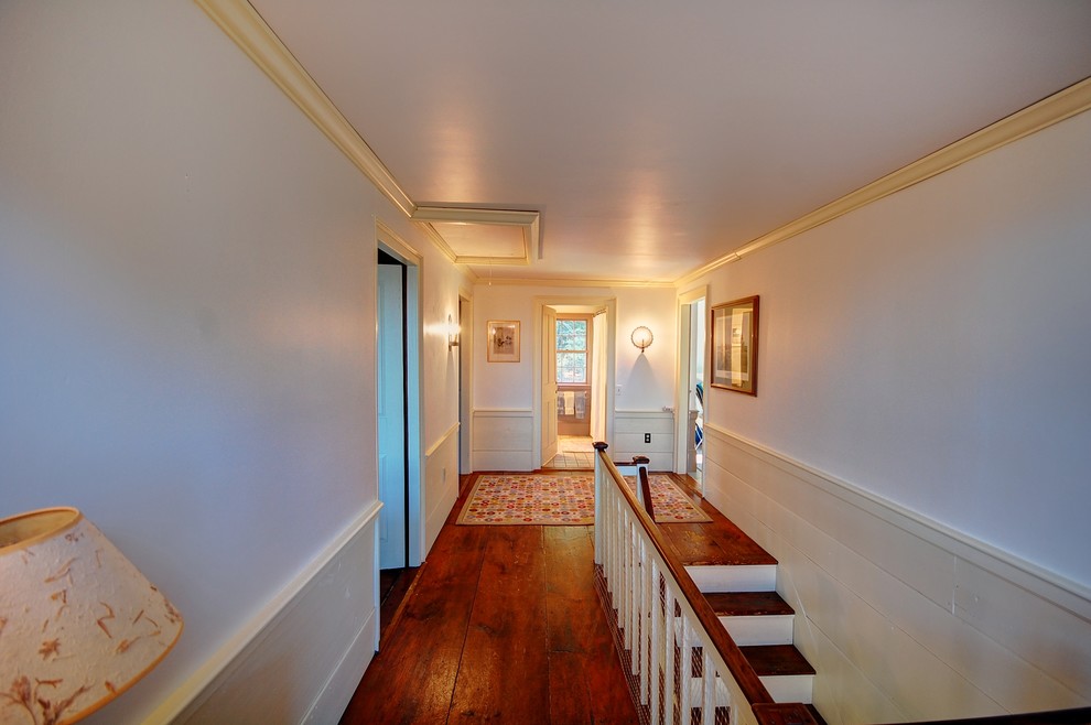 Example of a country hallway design in Boston