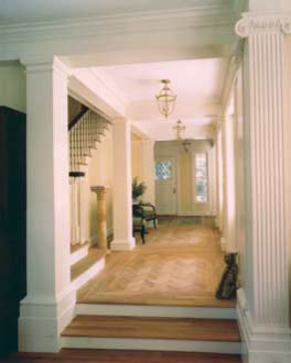Esempio di un ingresso o corridoio tradizionale