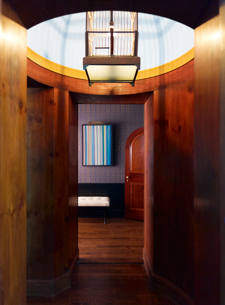 Inspiration for a timeless hallway remodel in New York