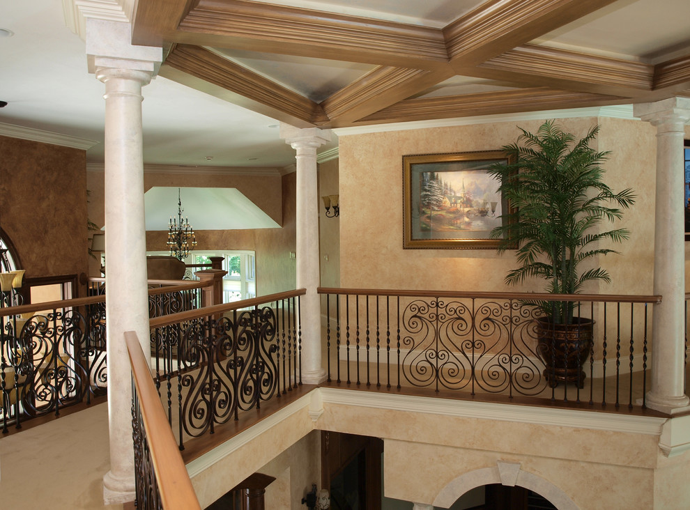 Upstairs Open Hallway Traditional Hall Cleveland by Perrino