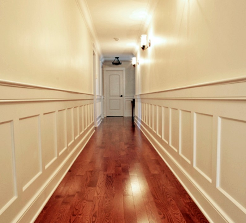 Wainscot Hallway Traditional Hall Other by Vintage Mouldings