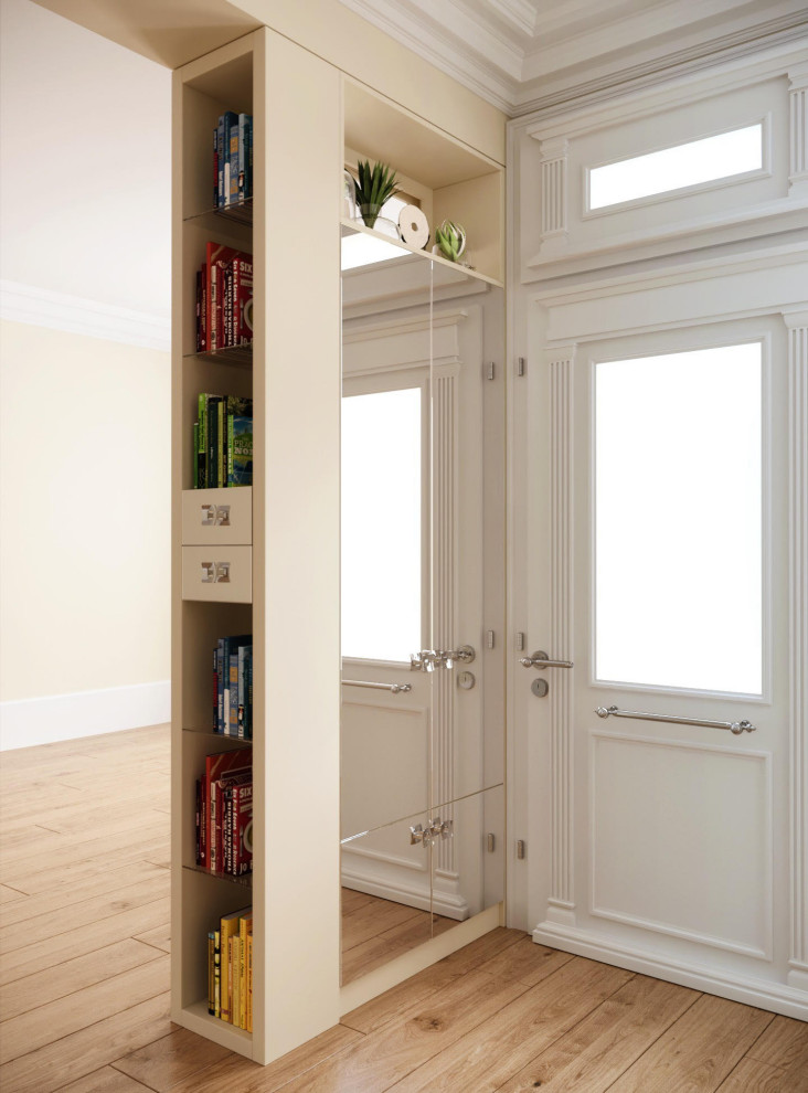 Wardrobe / room divider Contemporary Hall London by A&A Bespoke
