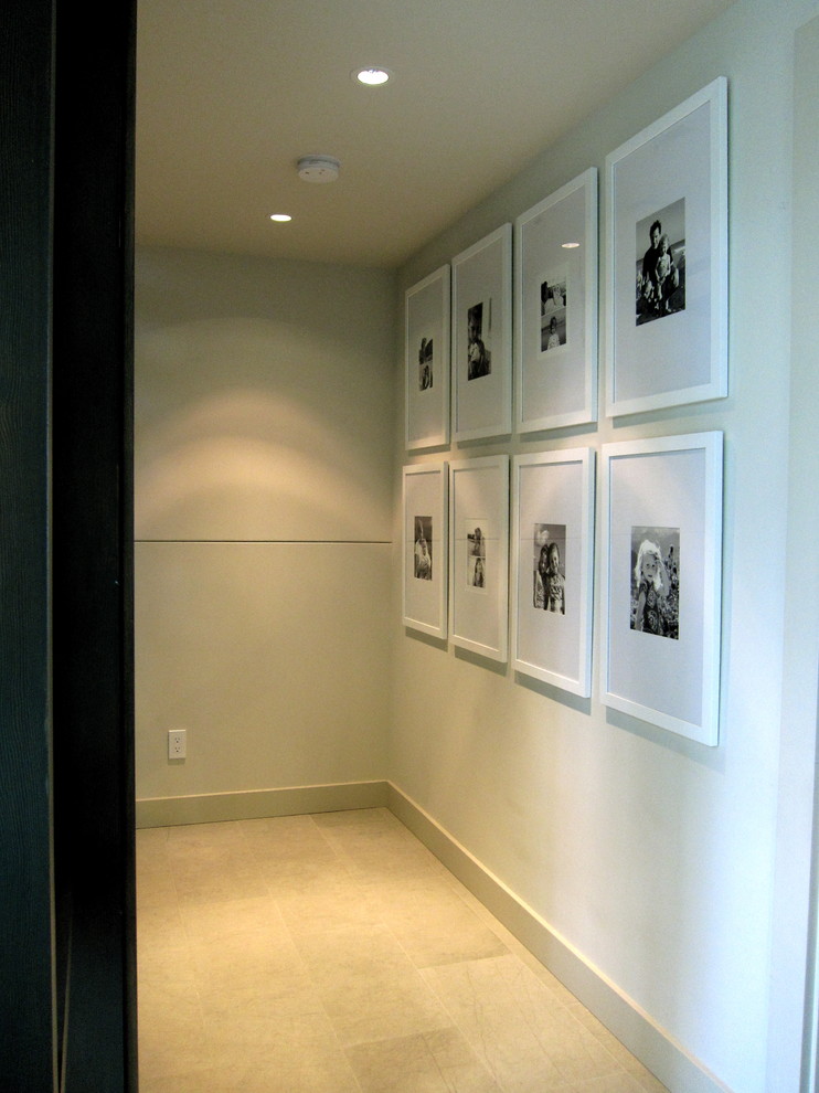 Inspiration pour un couloir design.