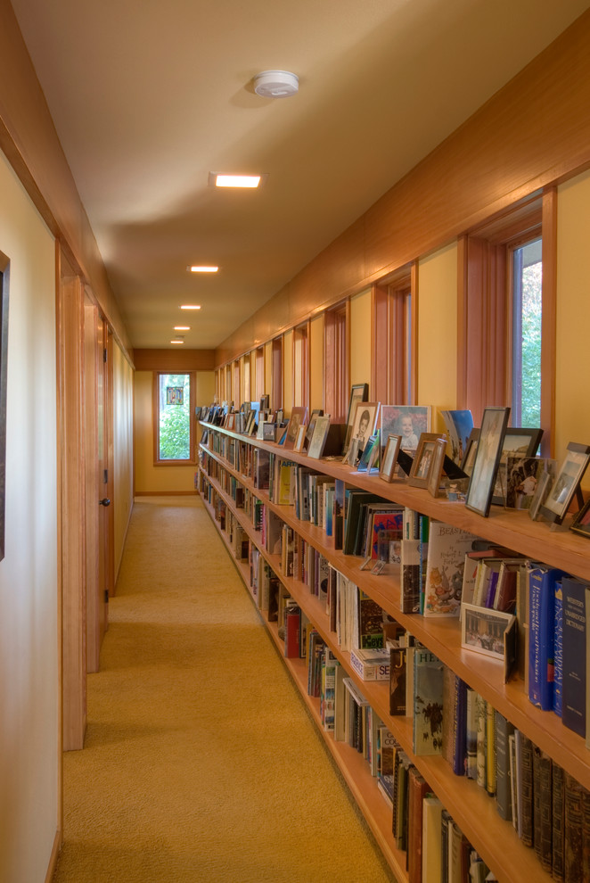 Hallway - modern hallway idea in Seattle
