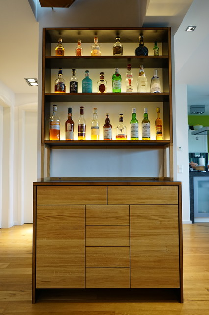 Barschrank, Hausbar - bar cabinet - Contemporary - Home Bar - Cologne - by  trimborn & eich | Houzz AU