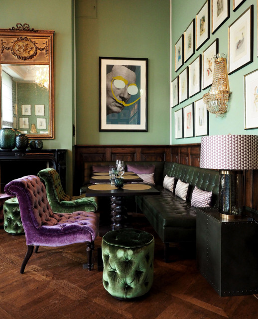 Salvador Dalí Bar Midcentury Home Bar Berlin by MARKUS