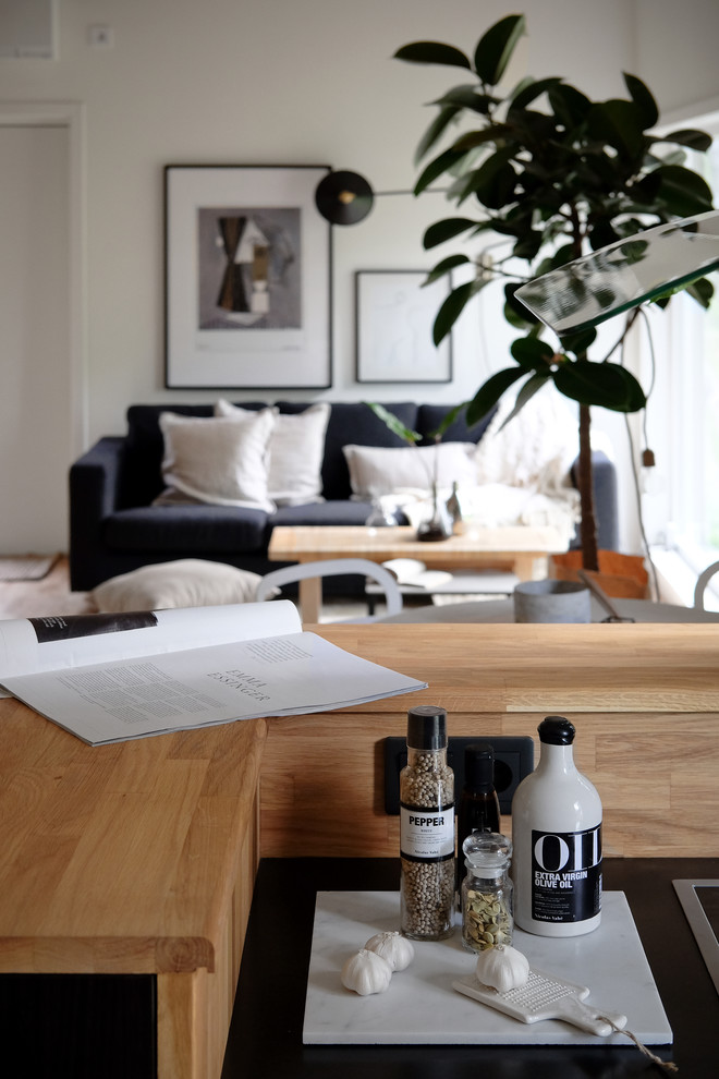 Bild på en minimalistisk hemmabar