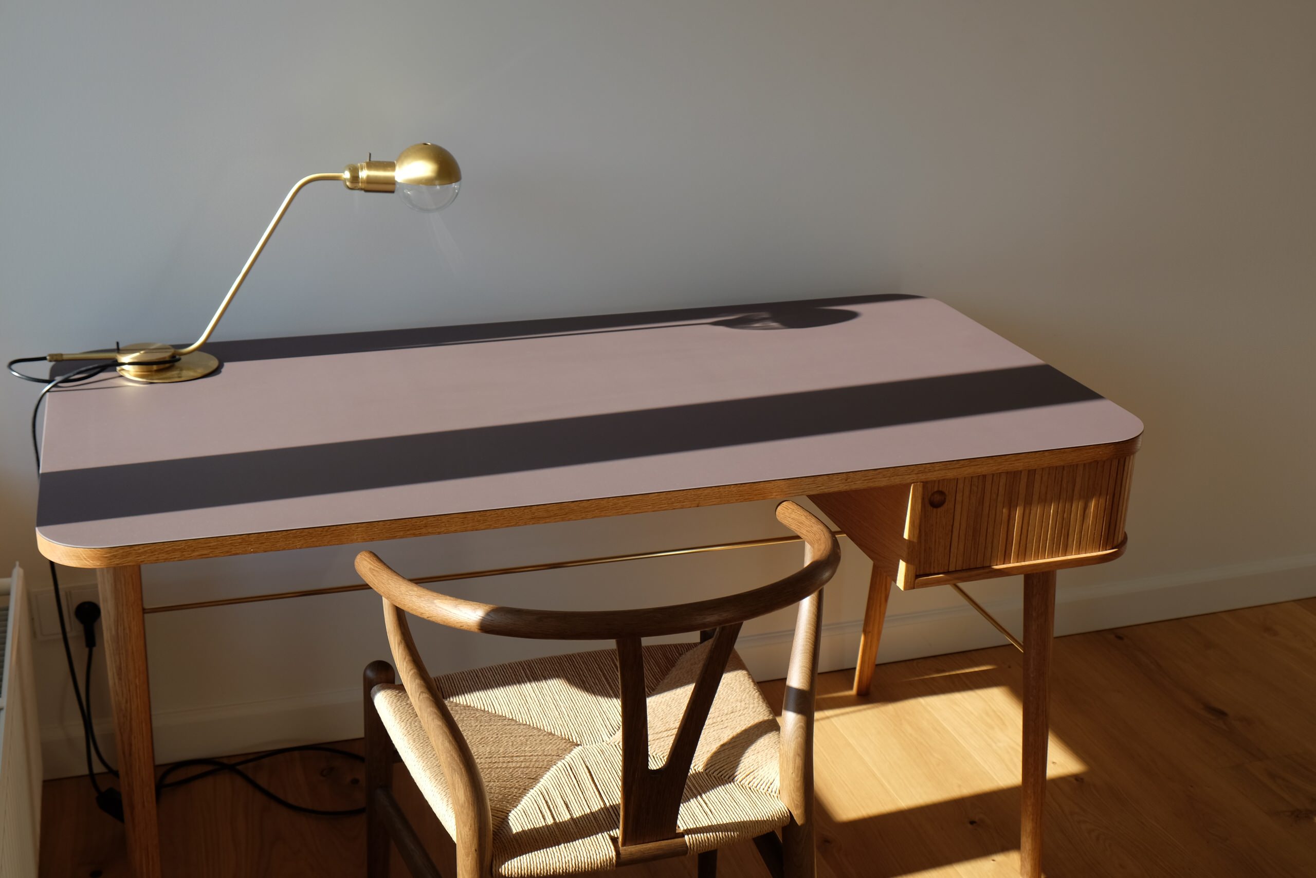 Specialdesignet skrivebord - Midcentury - Home Office - Copenhagen - by  FUNDI MØBELSNEDKERI | Houzz