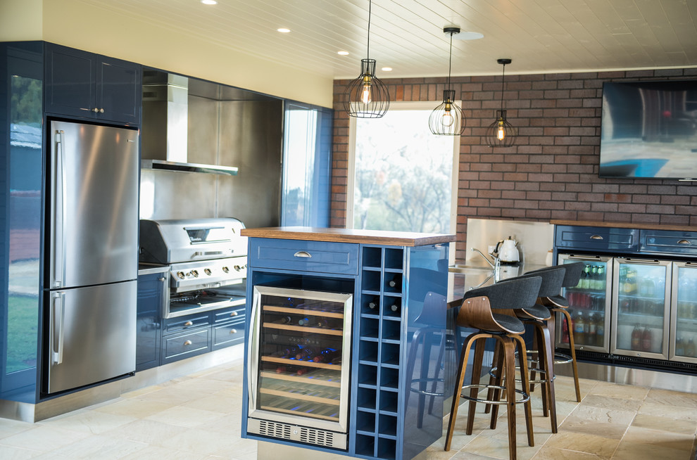 Alfresco area Modern Home Bar Sydney by High Style Furniture