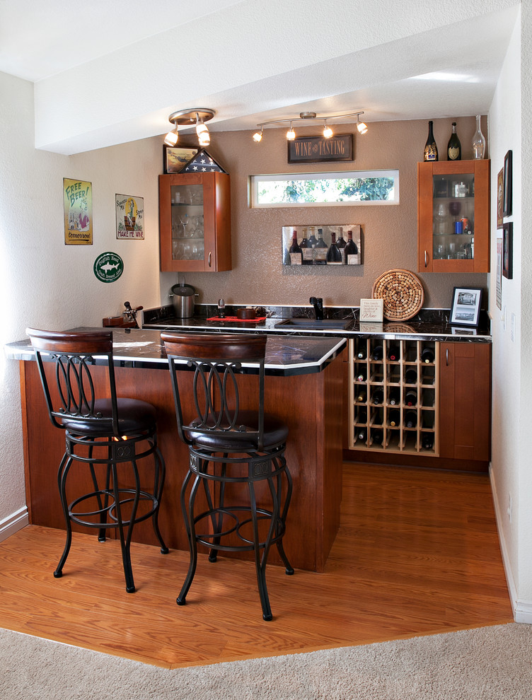 Anchorage Dining Room + Wet Bar - Traditional - Home Bar - Other - by