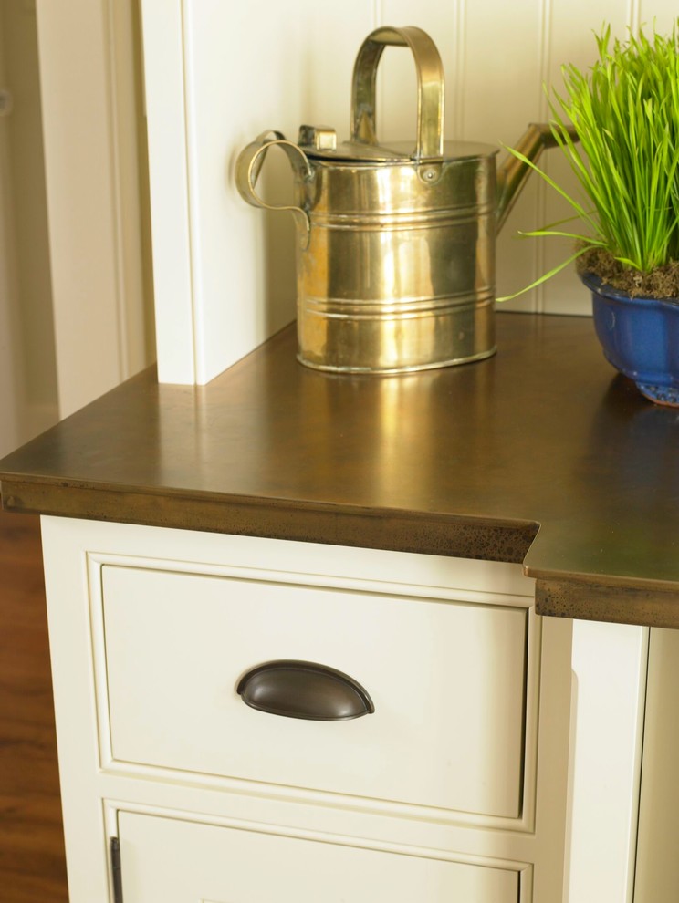 Antique colonial kitchen - Traditional - Home Bar - New York - by ...