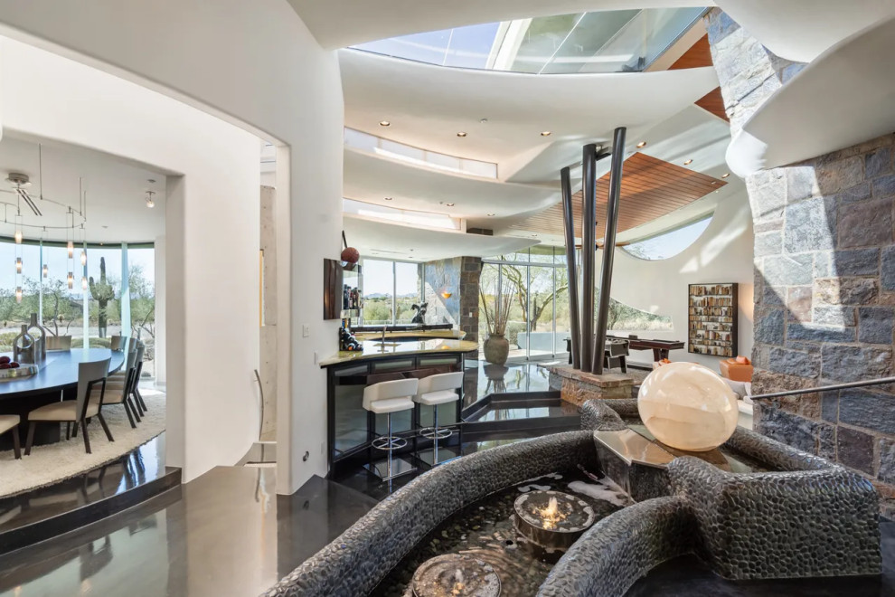 Arizona Modern Villa Design - Modern - Home Bar - Phoenix - by ...