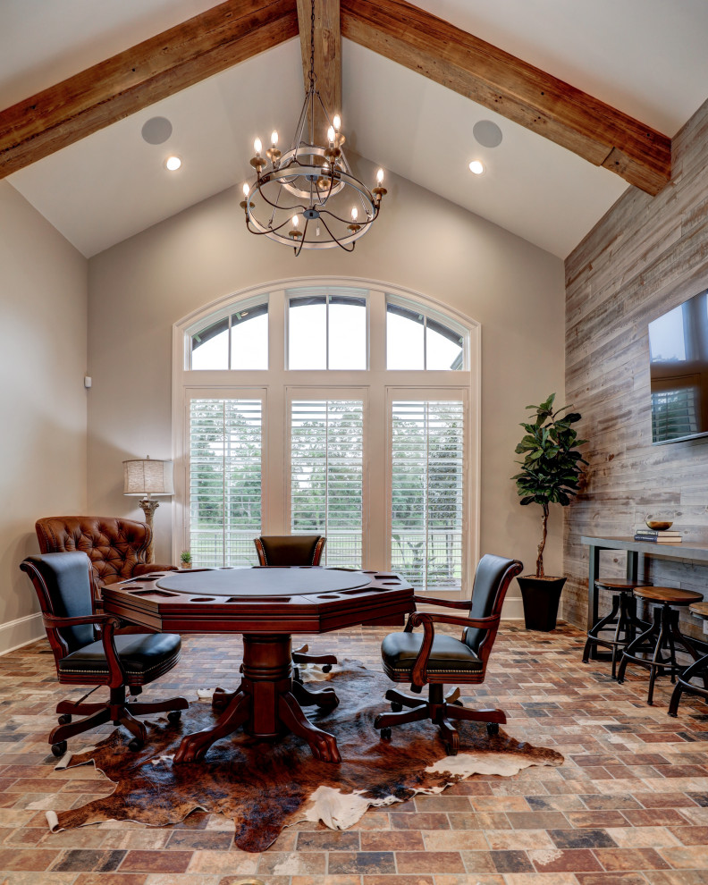 Ashy Residence French Country Home Bar New Orleans by Van Alan