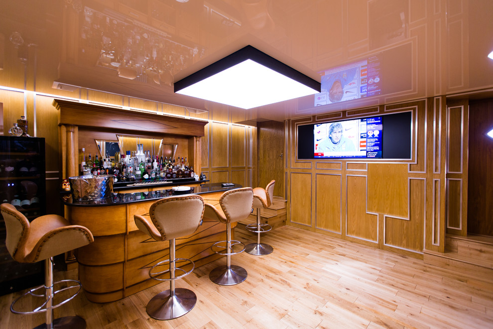 Bar and Entertainment Room - Midcentury - Home Bar - Essex - by Clarke  Infinity Limited | Houzz
