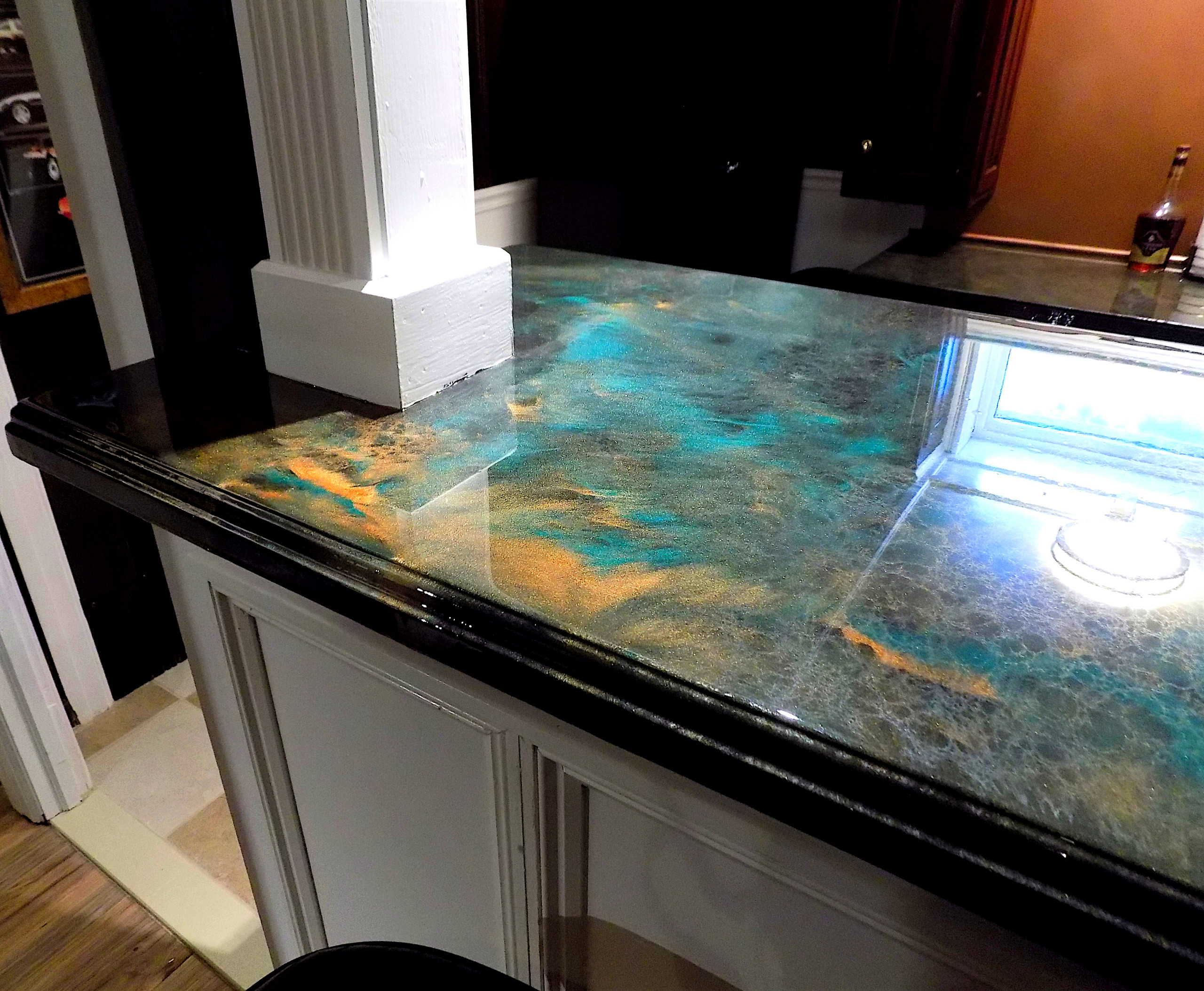 Featured image of post Backlit Resin Countertops - I was looking for a easy diy countertop.
