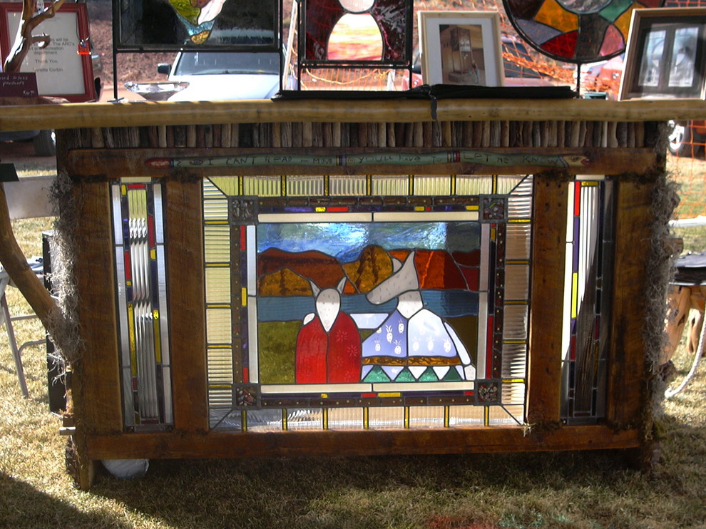 Bar Sedona AZ Eclectic Home Bar Phoenix by Ravens Nest Glass