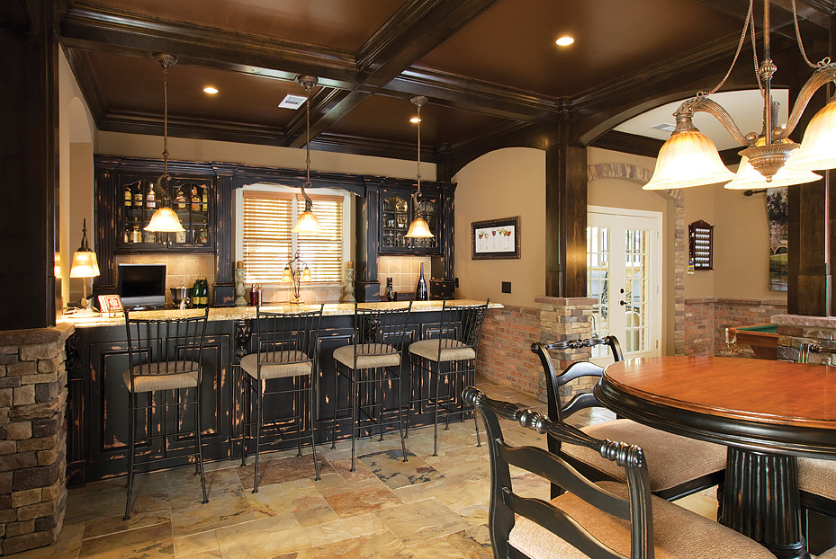 BAR Home Bar Atlanta by Victoria Renovations Houzz