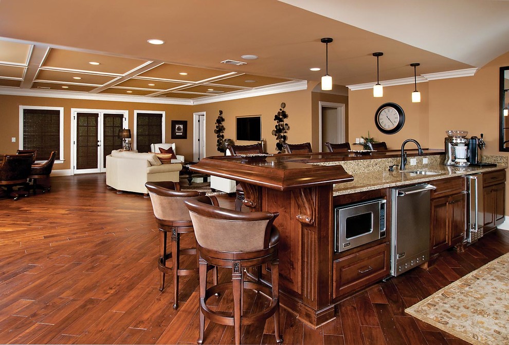 BAR Home Bar Atlanta by Victoria Renovations Houzz