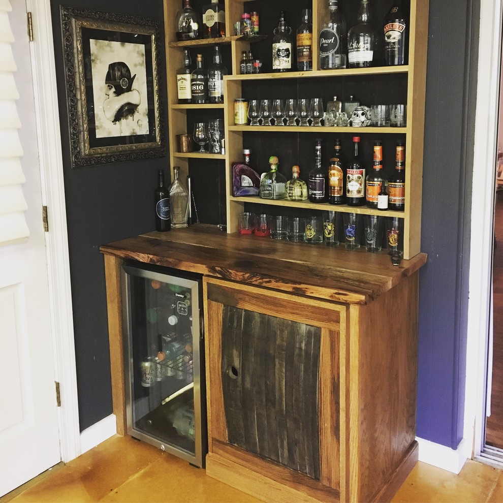 Bars - Rustic - Home Bar - Charlotte - by Eleven Four LLC | Houzz