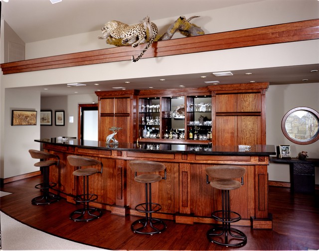 Bars Craftsman Home Bar Little Rock by Julian & Sons Houzz AU