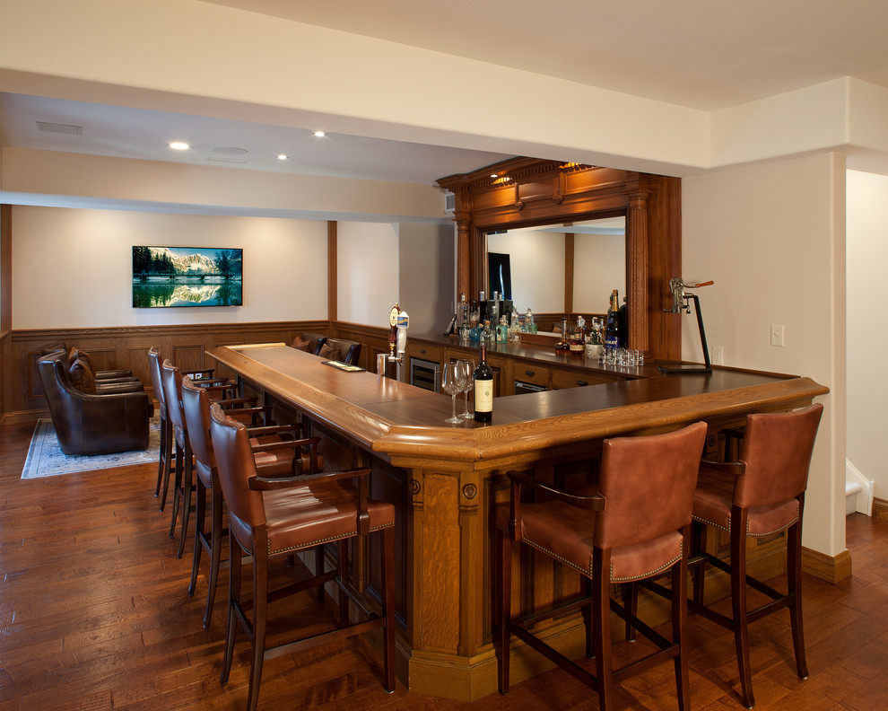 Bars Transitional Home Bar Philadelphia by Media Rooms Inc Houzz