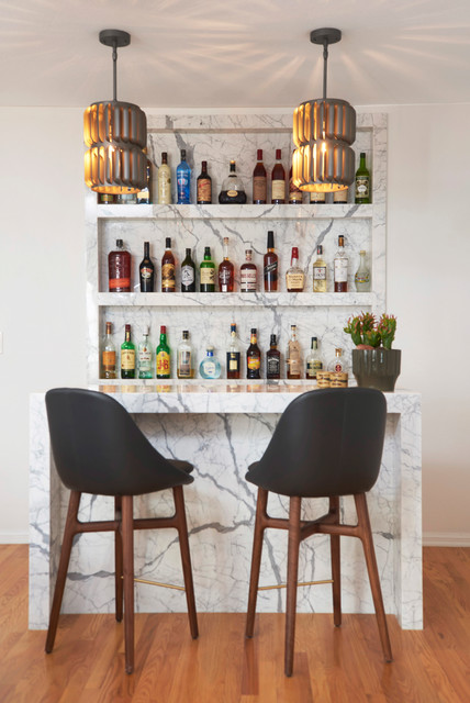 Beach Y Bachelor Living Room Bar Beach Style Home Bar Los Angeles By Sarah Barnard Design Houzz Au