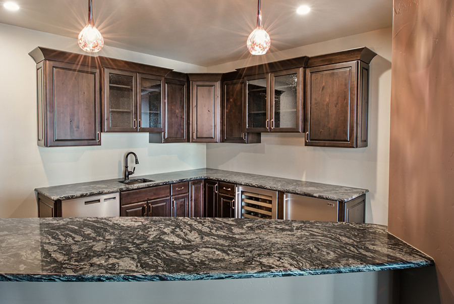 Brooks Brothers Bars Craftsman Home Bar Denver by Brooks Brothers