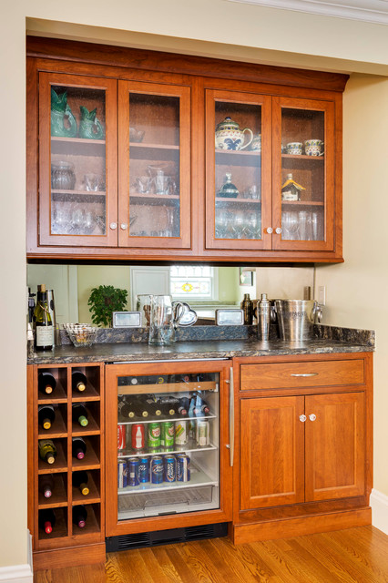Brushed Asterix Kosmus Bar Modern Home Bar Boston by