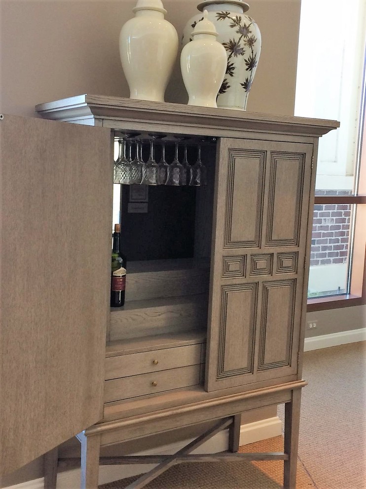 Carys Bar Transitional Home Bar Other by Fluff Your