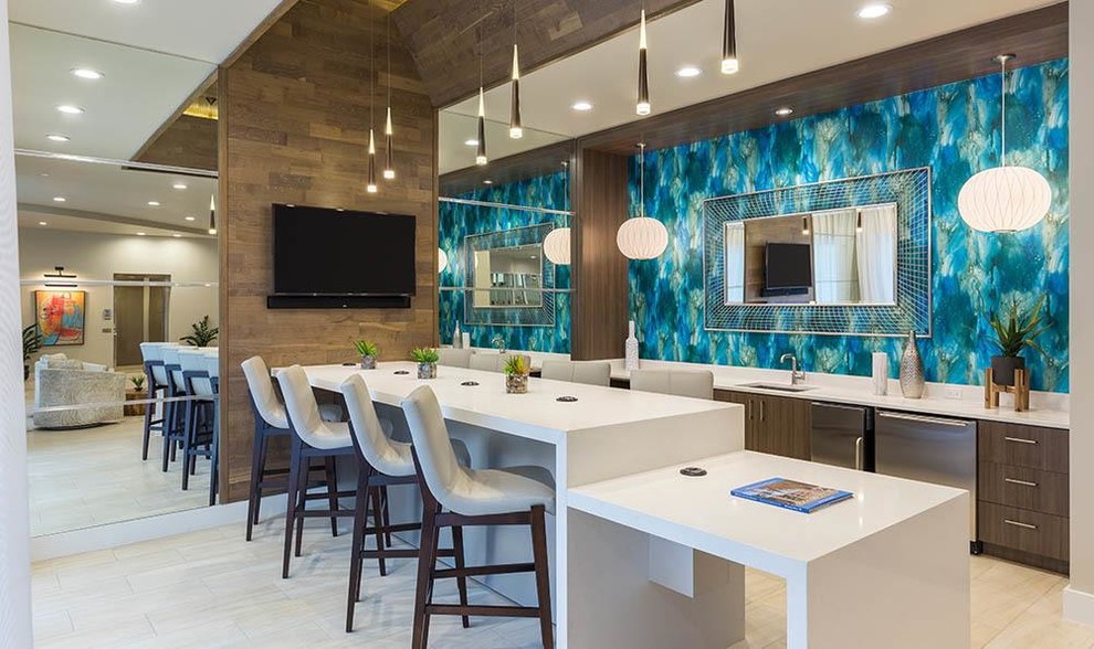 CitySide Apartment Community In Sarasota,FL Modern Home Bar Miami