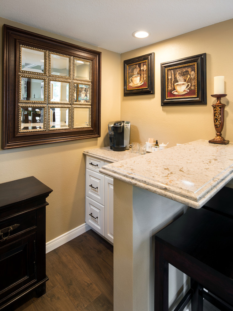 Classic Kitchen & Bar Remodel - Traditional - Home Bar - Los Angeles - by Morey Remodeling Group ...