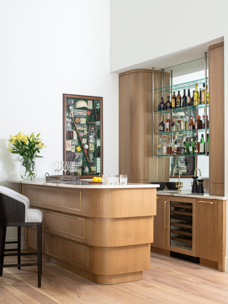 Crabapple Renovation 4 Contemporary Home Bar Atlanta by