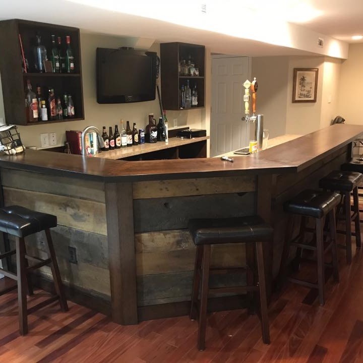 Custom Bar Home Bar DC Metro by Boisvert Woodworks, LLC Houzz