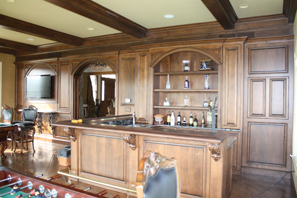 Custom Built Bars Traditional Home Bar Philadelphia by Daniel J