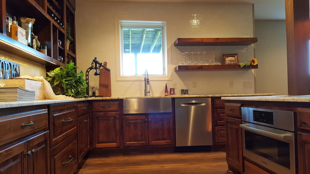 Custom for Basement Finish with Wine Storage Stillwell, KS