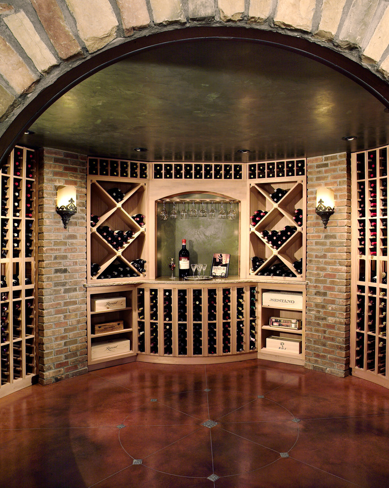 Design Portfolio Contemporary Wine Cellar Denver by Castles