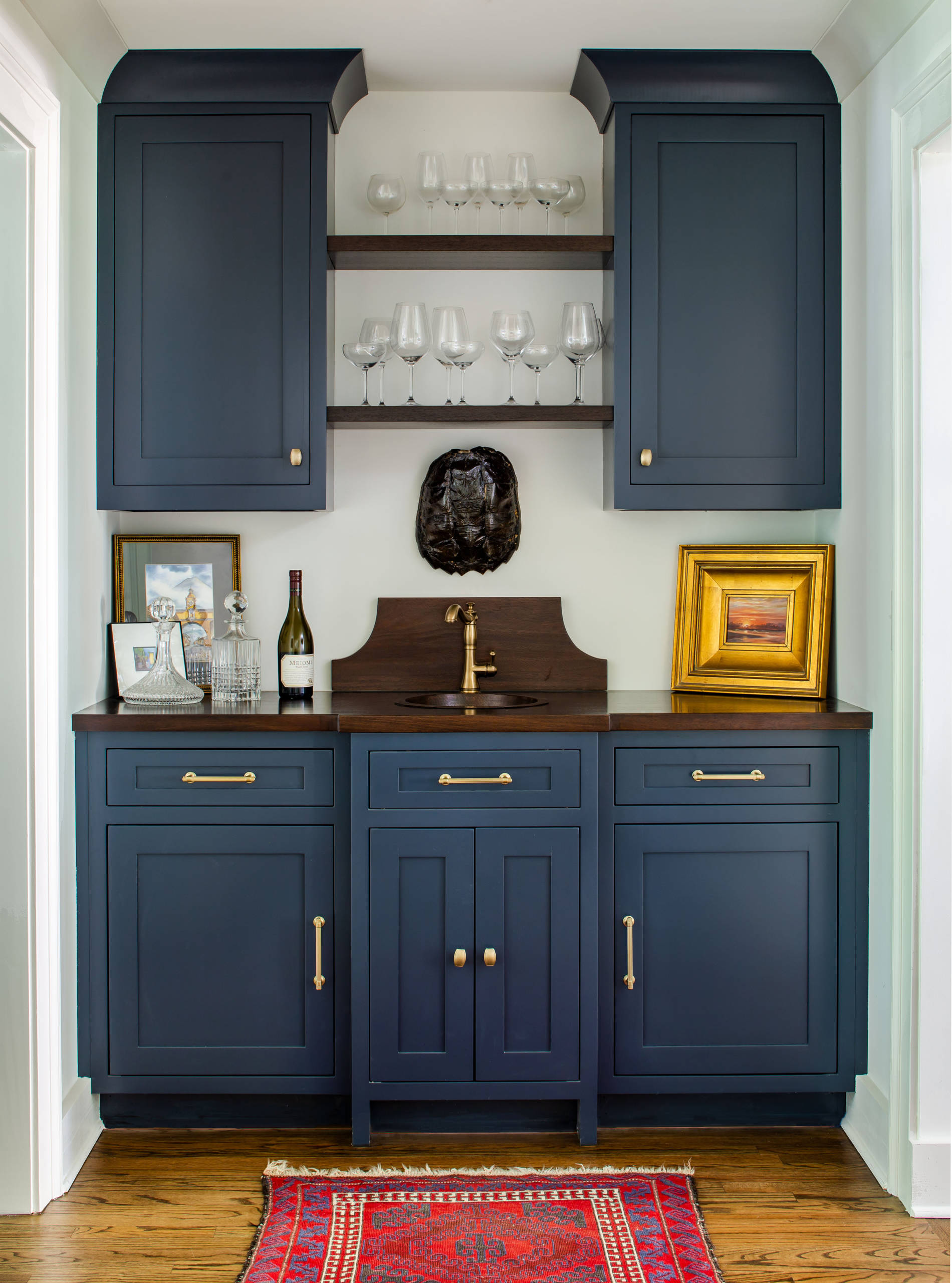 Watery Blue Scandi Inspired Kitchen Cabinets - MasterBrand