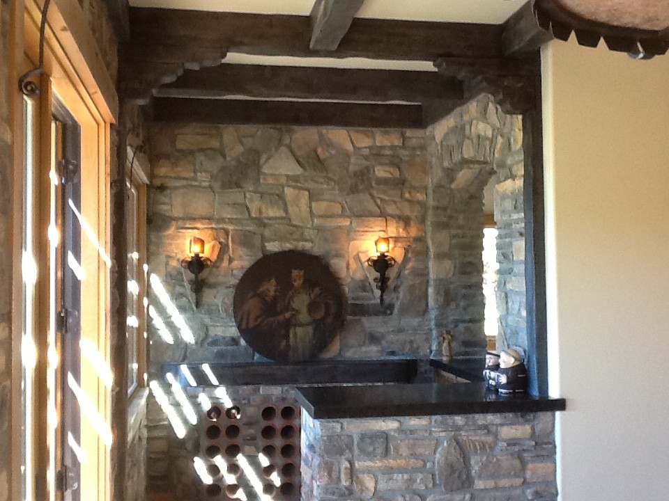 Eastmont Construction Projects Mediterranean Home Bar Los Angeles