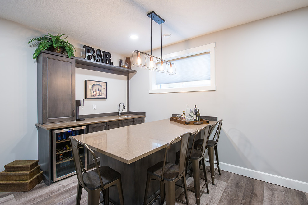 Edmonton Infill Traditional Home Bar Edmonton by AG