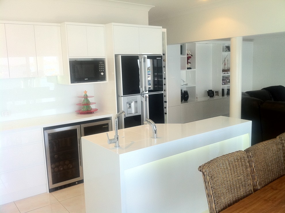 Entertainment Contemporary Home Bar Newcastle Maitland by Joinery